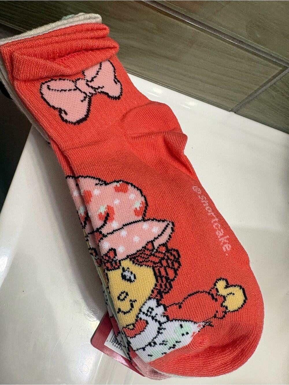 Strawberry Shortcake Socks 5 pairs
